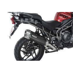 BOS Exhaust Desert Fox | Carbon | Triumph 1200 Tiger