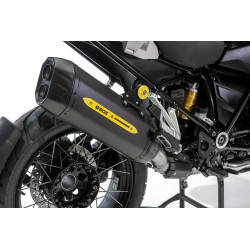 BOS Uitlaat Desert Fox Black Edition | Zwart | BMW R1250GS