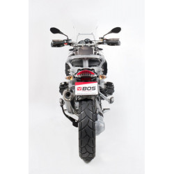 BOS Uitlaat Oval 120 Black Edition | Zwart | BMW R1200GS