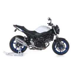 BOS Uitlaat Street Fox | Zilver | Suzuki SV650 (N/S)