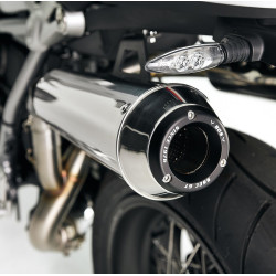 BOS Exhaust SSEC | Silver | BMW 1200 R NineT