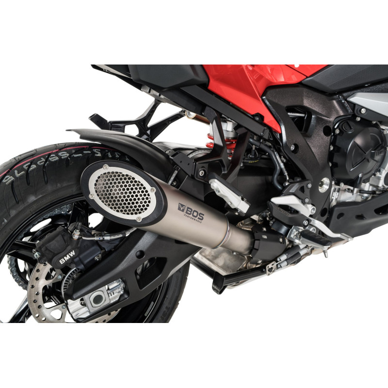 BOS Exhaust SSEC GP | Silver | BMW S1000XR