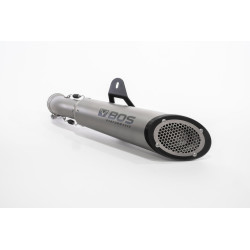 BOS Uitlaat SSEC GP | Zilver | BMW 1200 R NineT