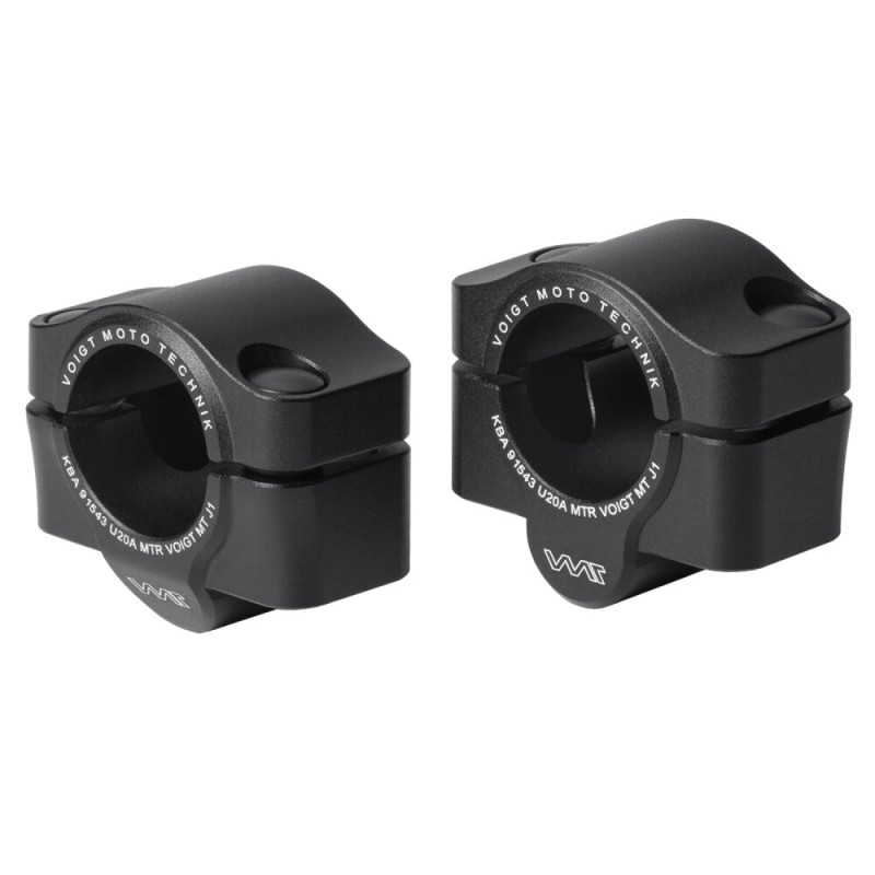 Voigt-MT Conversiekit naar Fat-bar U20A 20mm - Zwart