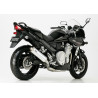 Hurric Uitlaat Rac1 | Glans zilver | Suzuki GSF 1200 Bandit/S