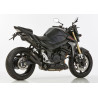 Hurric Uitlaat Pro2 | Zwart | Suzuki GSR750/GSX-S750
