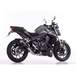 Hurric Uitlaat Supersport | Zwart | Honda CB750 Hornet