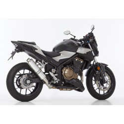 Hurric Uitlaat Supersport | Zilver | Honda CB500 Hornet & CBR500R/NX500