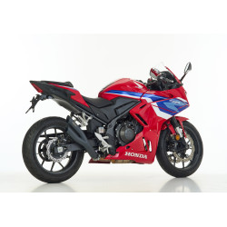 Hurric Uitlaat Pro2 | Zwart | Honda CB500 Hornet & CBR500R/NX500