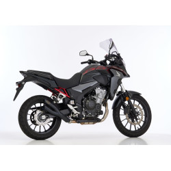 Hurric Uitlaat Pro2 | Zwart | Honda CB500 Hornet & CBR500R/NX500