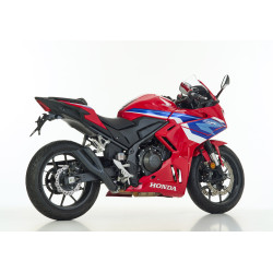 Hurric Uitlaat Pro2 GP | Zwart | Honda CB500 Hornet & CBR500R/NX500