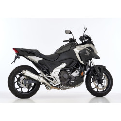 Hurric Uitlaat Supersport | Glans zilver | Honda NC750S/NC750X