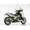 Hurric Uitlaat Supersport | Glans zilver | Honda NC750D Integra