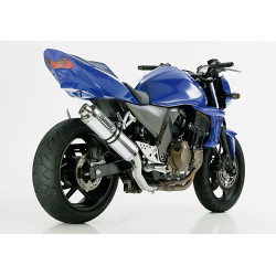 Hurric Uitlaat Supersport | Glans zilver | Kawasaki Z750(+S)