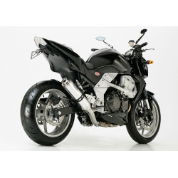 Hurric Uitlaat Supersport | Glans zilver | Kawasaki Z750