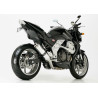 Hurric Uitlaat Supersport | Glans zilver | Kawasaki Z750