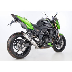Hurric Uitlaat Supersport | Glans zilver | Kawasaki Z750R