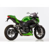 Hurric Uitlaat Supersport | Zwart | Kawasaki Ninja 300 & Z300