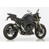 Hurric Uitlaat Supersport | Zwart | Suzuki GSR750