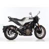 Hurric Uitlaat Supersport | Zwart | Husqvarna 125/401 Svartpilen & 401 Vitpilen & KTM 125/250/390 Duke & 125/390 RC