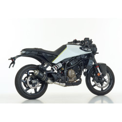Hurric Uitlaat Supersport | Zwart | Husqvarna 401 Svartpilen/Vitpilen & KTM 390 Duke