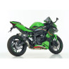Hurric Uitlaat Supersport | Zwart | Kawasaki ZX-4R SE & ZX4R/ZX4RR