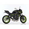 Hurric UItlaatsysteem 2-1 Supersport | Glans zilver | Kawasaki Ninja 650 & Z650(+RS)