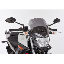 Ermax Windscherm Naked Bike | Donker getint | Yamaha MT03