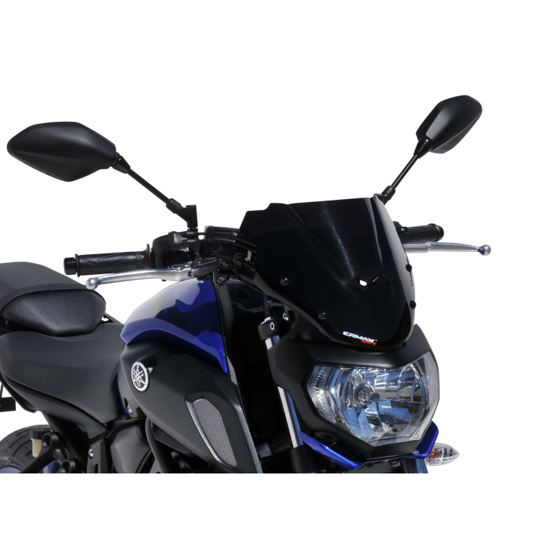 Ermax Windscherm Naked Bike Sport | Donker getint | Yamaha MT-07