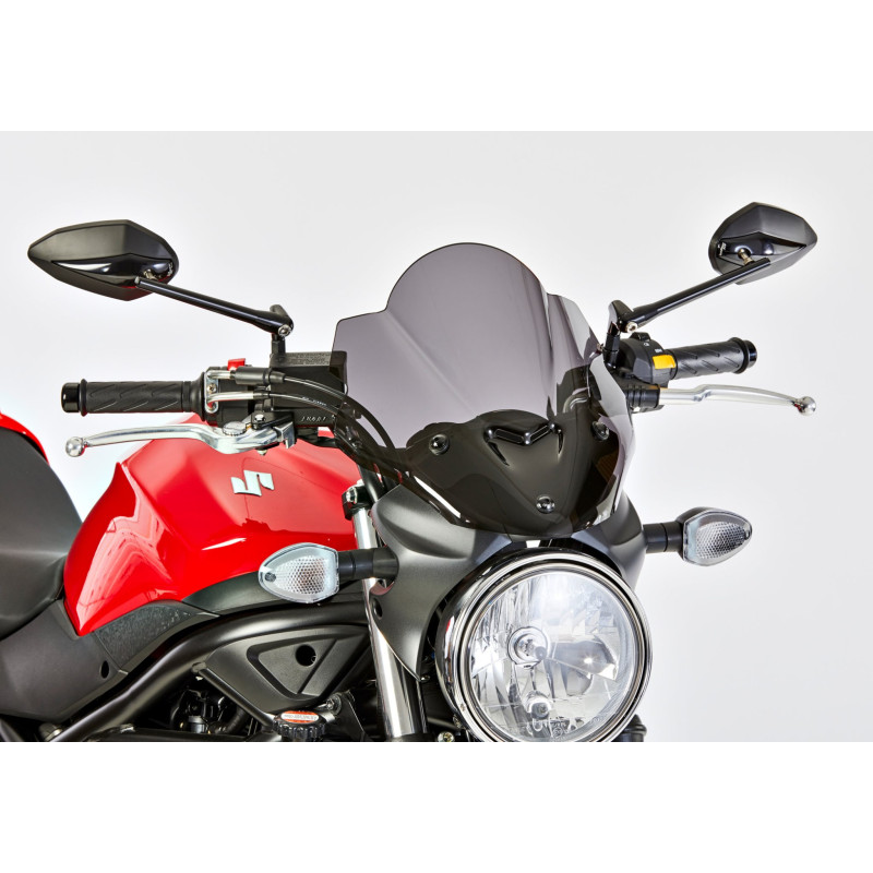 Ermax Windscherm Naked Bike | Donker getint | Suzuki SV 650 N/S