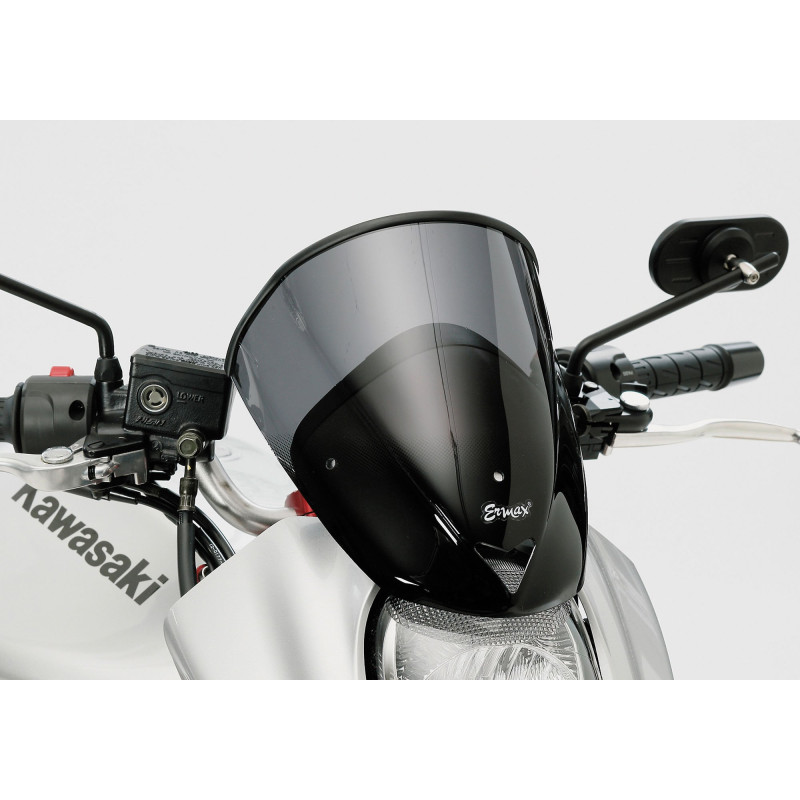 Ermax Windscherm Naked Bike | Donker getint | Kawasaki ER-6n