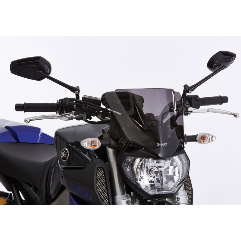 Ermax Windscherm Naked Bike | Donker getint | Yamaha MT-09/SP