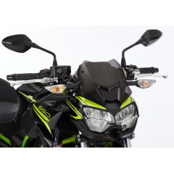 Ermax Windscherm Naked Bike | Donker getint | Kawasaki Z650