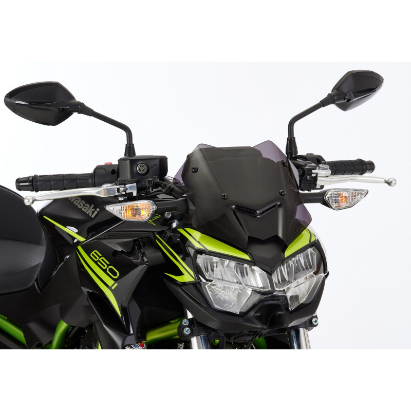 Ermax Windscherm Naked Bike | Donker getint | Kawasaki Z650