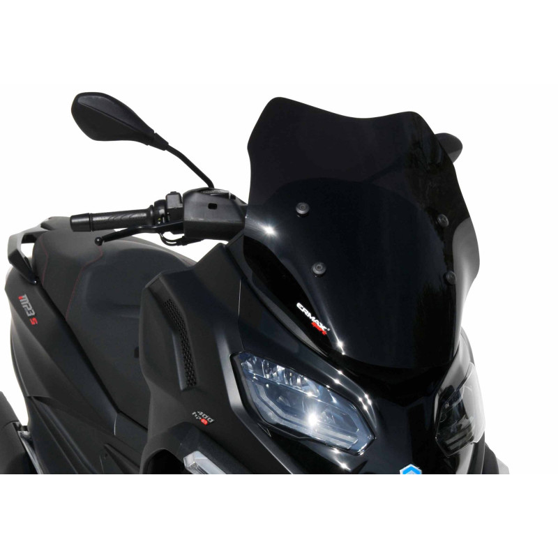 Ermax Windscherm Scooter Sport | Donker getint | Piaggio MP3 400/MP3 530 Exclusive
