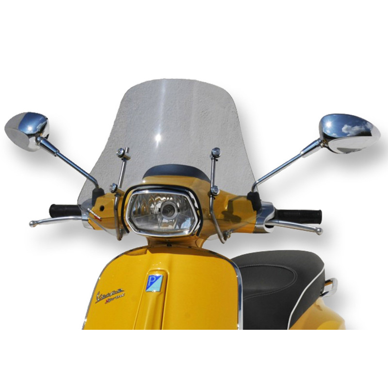 Ermax Windscherm Scooter Sportivo | Donker getint | Vespa Sprint 50/125/150