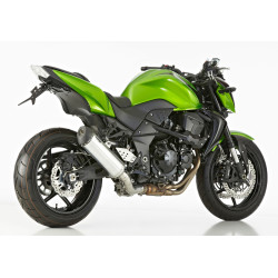 Shark Uitlaat DSX-5 | Zwart/Zilver | Kawasaki Z750(+S)