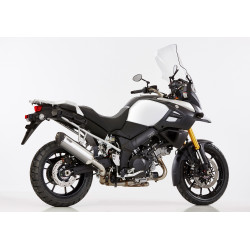 Shark Uitlaat DSX-5 | Zwart/Zilver | Suzuki V-Strom 1000/XT