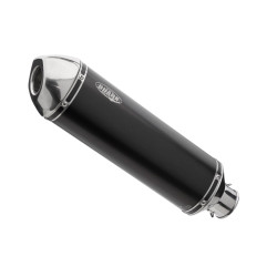 Shark Uitlaat DSX-5 | Zwart/Zilver | Honda CB500F/CBR500R