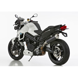 Shark Uitlaat DSX-5 | Zwart/Zilver | BMW F800R