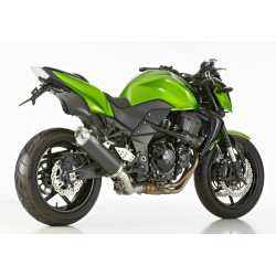 Shark Uitlaat DSX-5 | Zwart/Zilver | Kawasaki Z750(+S)