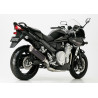 Shark Uitlaat DSX-5 | Zwart/Zilver | Suzuki GSF 650 Bandit S & GSF1250(+S)/GSF650 Bandit & GSX1250F/GSX650F