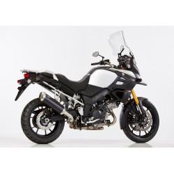 Shark Uitlaat DSX-5 | Zwart/Zilver | Suzuki V-Strom 1000/XT