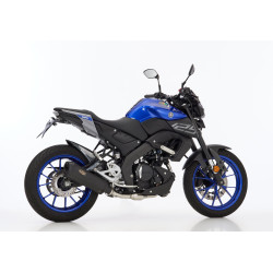 Shark Uitlaatsysteem DSX-10 | Zwart | Yamaha MT125 & YZF R125