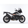 Shark Uitlaat DSX-10 | Zwart | Husqvarna 901 Norden & KTM 790 Adventure R & 790/890 Adventure & 890 Adventure R & 890 SMT