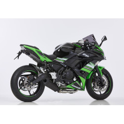 Shark Uitlaatsysteem DSX-10 | Zwart | Kawasaki Ninja 650 & Z650(+RS)