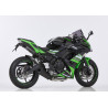 Shark Uitlaatsysteem DSX-10 | Zwart | Kawasaki Ninja 650 & Z650(+RS)