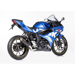 Shark Uitlaatsysteem SCR-4 | Carbon | Suzuki GSX-R125/GSX-S125