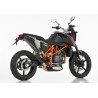 Shark Uitlaat SRC-4 | Zwart | KTM 690 Duke/R