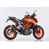 Shark Uitlaat SRC-4 | Carbon | Husqvarna 125/401 Svartpilen & 401 Vitpilen & KTM 125/250/390 Duke & 125/390 RC